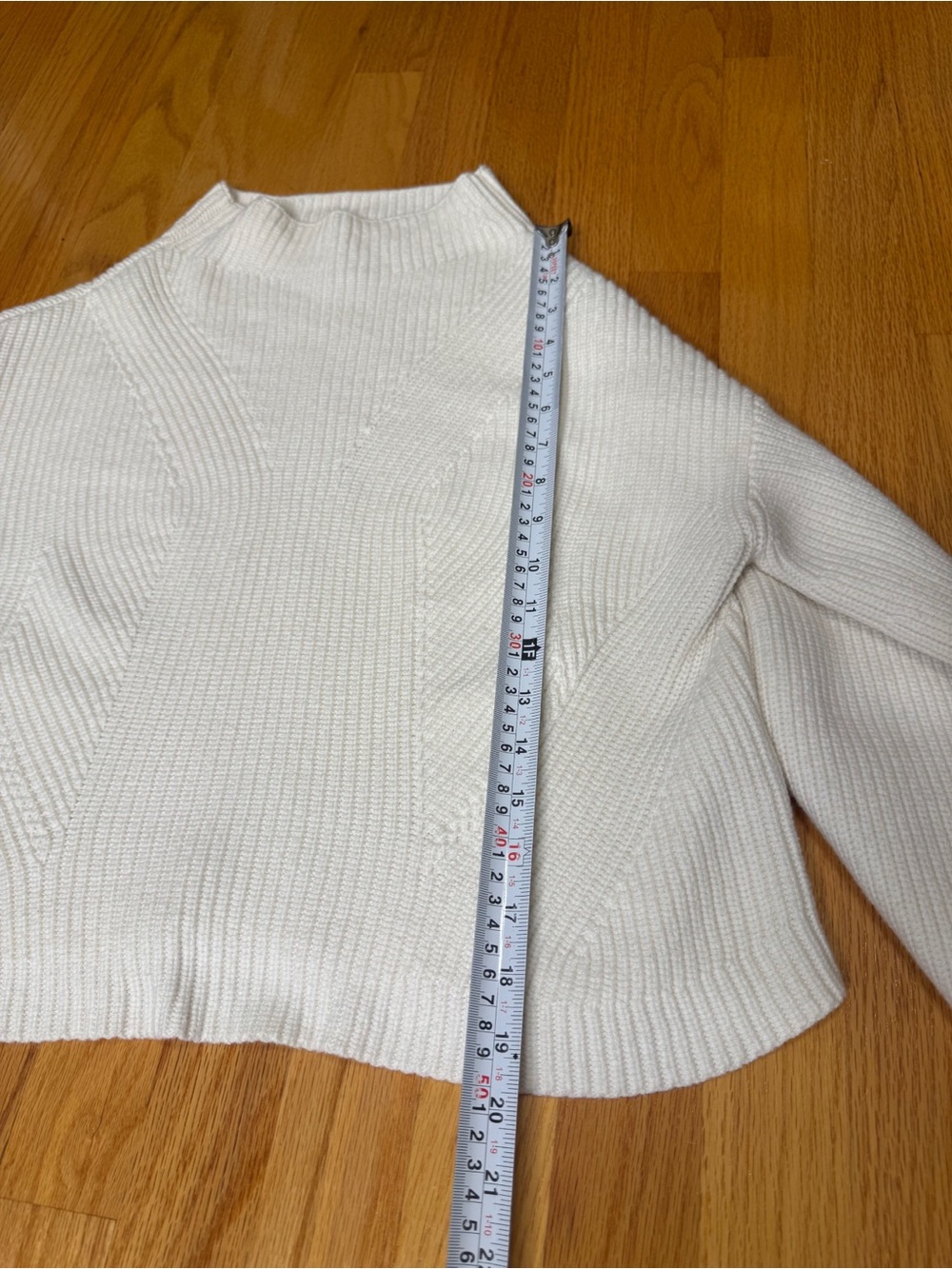 Anthropologie Maeve Katey Mock-Neck Bell-Sleeve Sweater - Picture 5 of 8